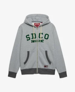 SD&Co. Zip Through Hoodie