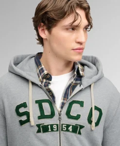 SD&Co. Zip Through Hoodie