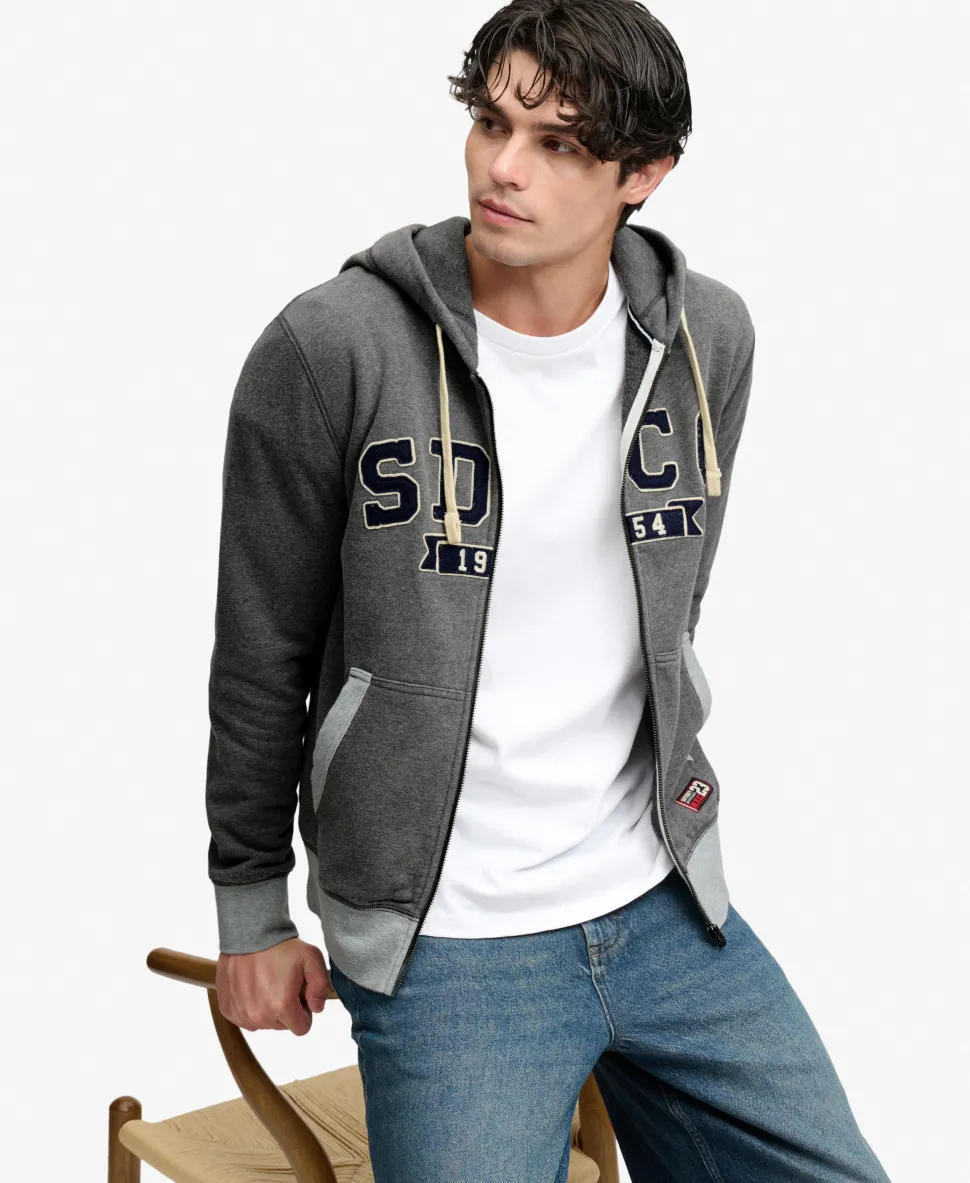 SD&Co. Zip Through Hoodie