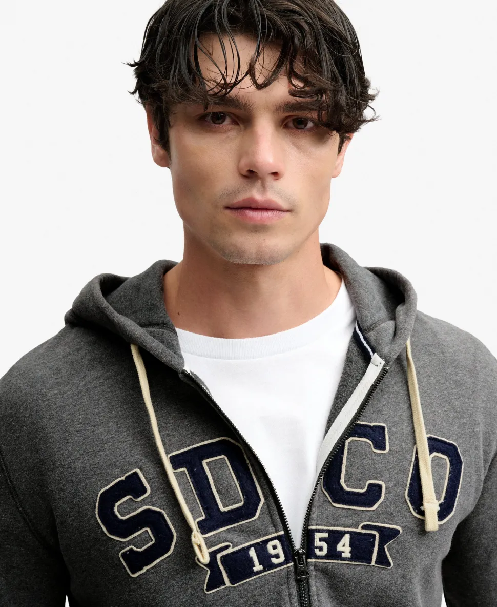 SD&Co. Zip Through Hoodie