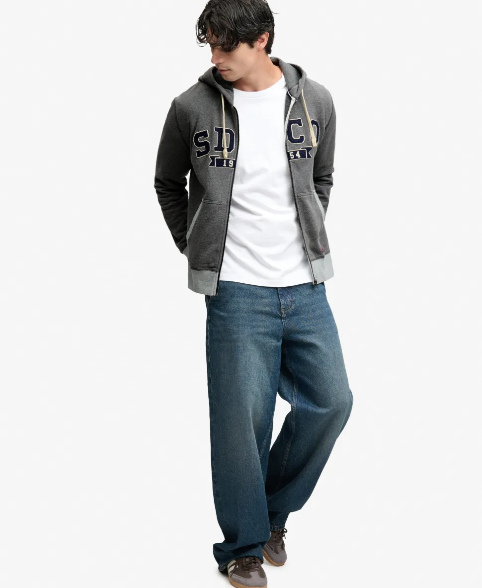 SD&Co. Zip Through Hoodie
