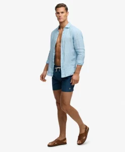 Seer Sucker 15-inch Swim Shorts