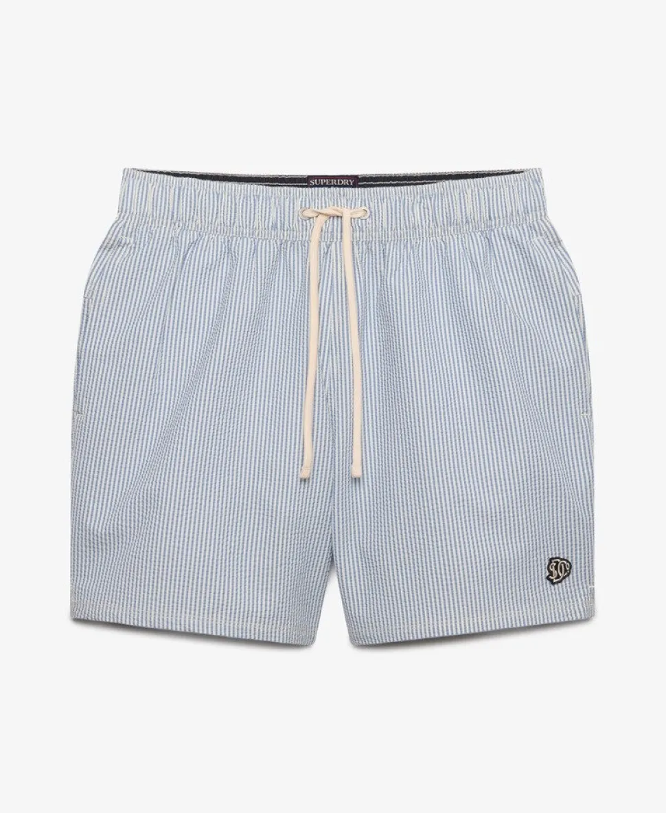 Seer Sucker 15-inch Swim Shorts