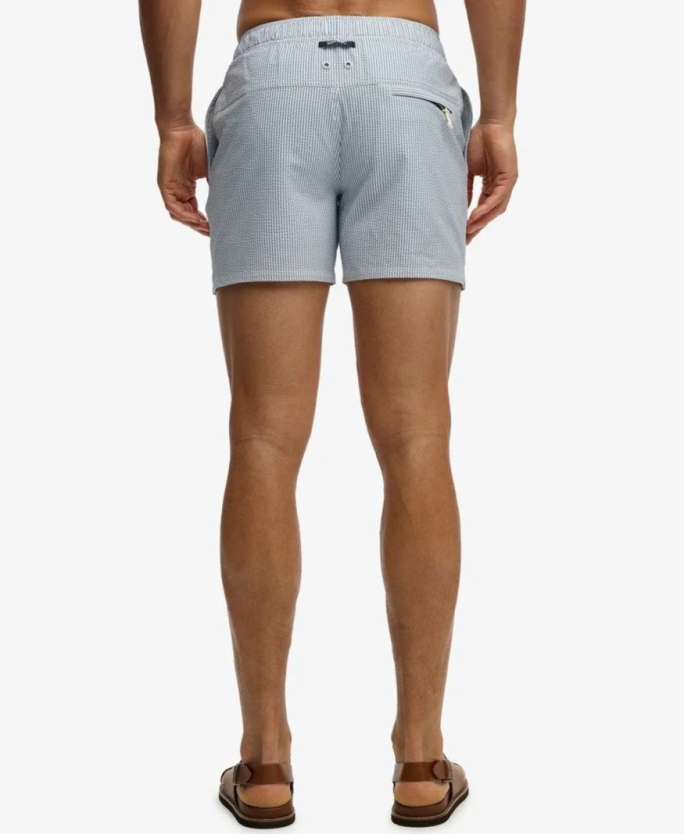 Seer Sucker 15-inch Swim Shorts