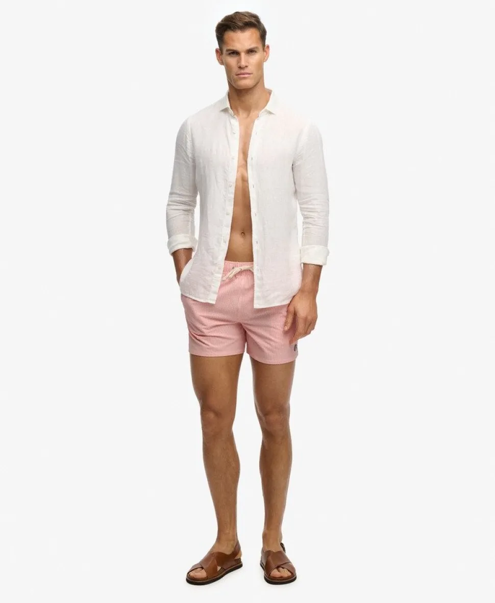 Seer Sucker 15-inch Swim Shorts