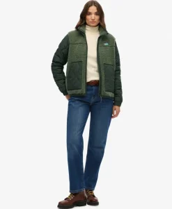 Sherpa Fleece Hybrid Jacket