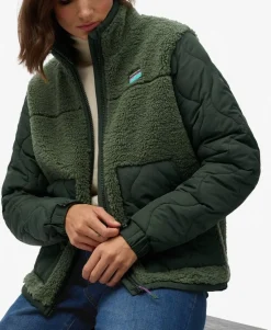 Sherpa Fleece Hybrid Jacket