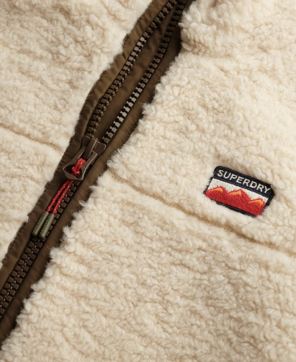 Sherpa Fleece Hybrid Jacket