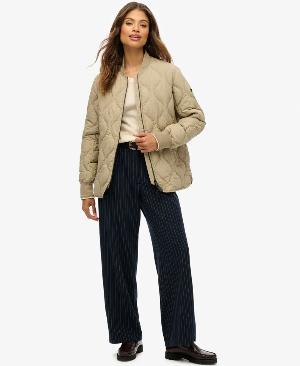 Short Quilted Liner Jacket