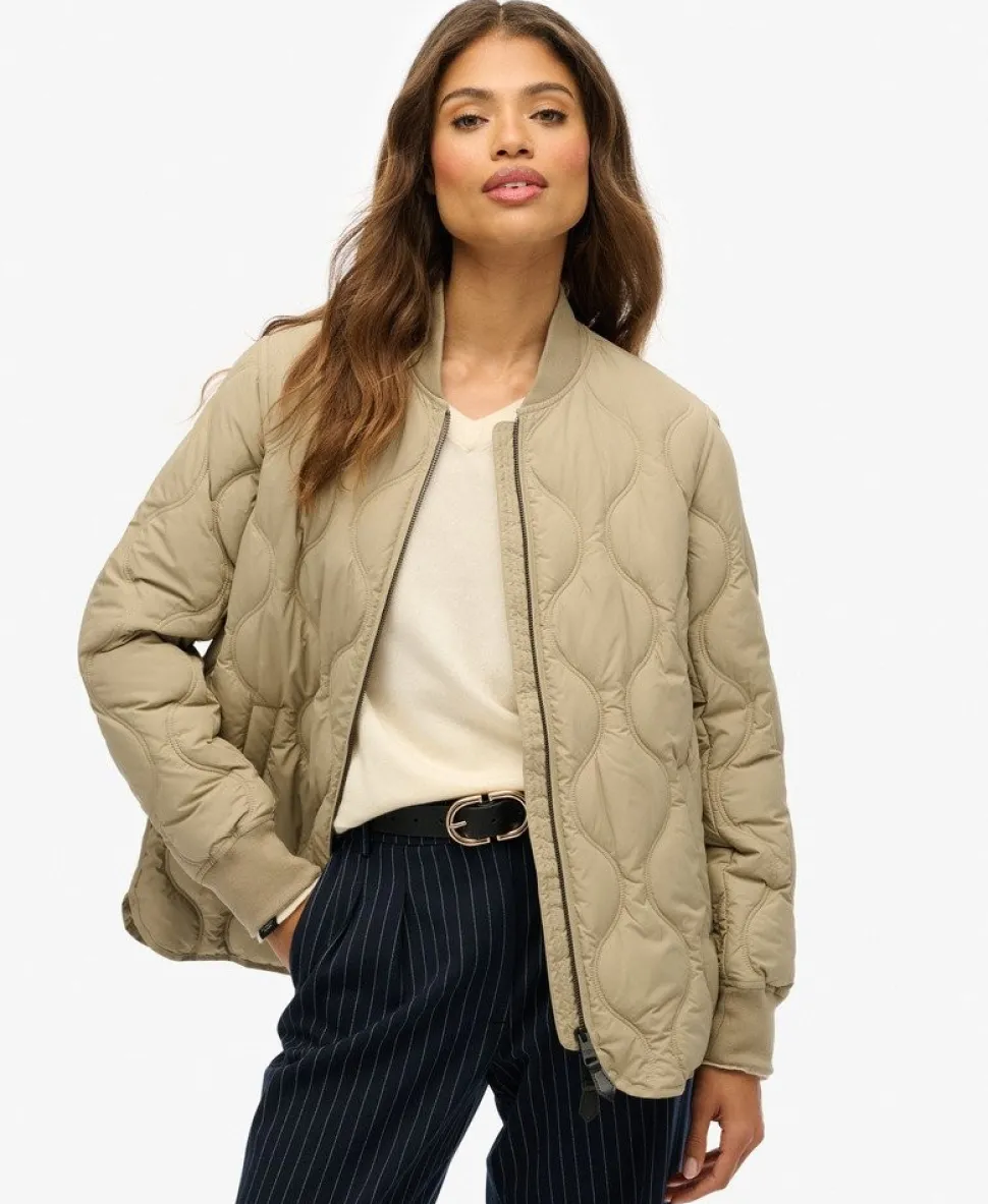 Short Quilted Liner Jacket