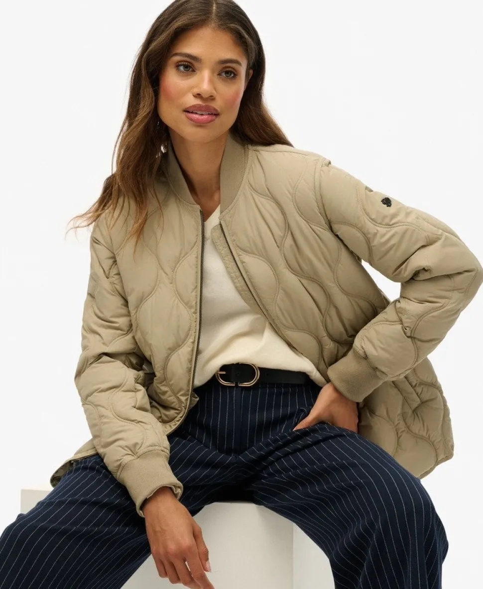 Short Quilted Liner Jacket
