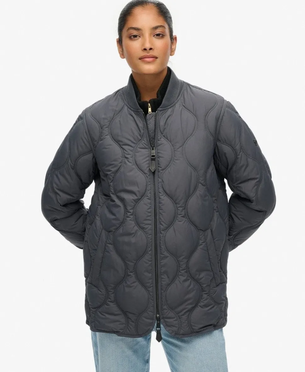 Short Quilted Liner Jacket