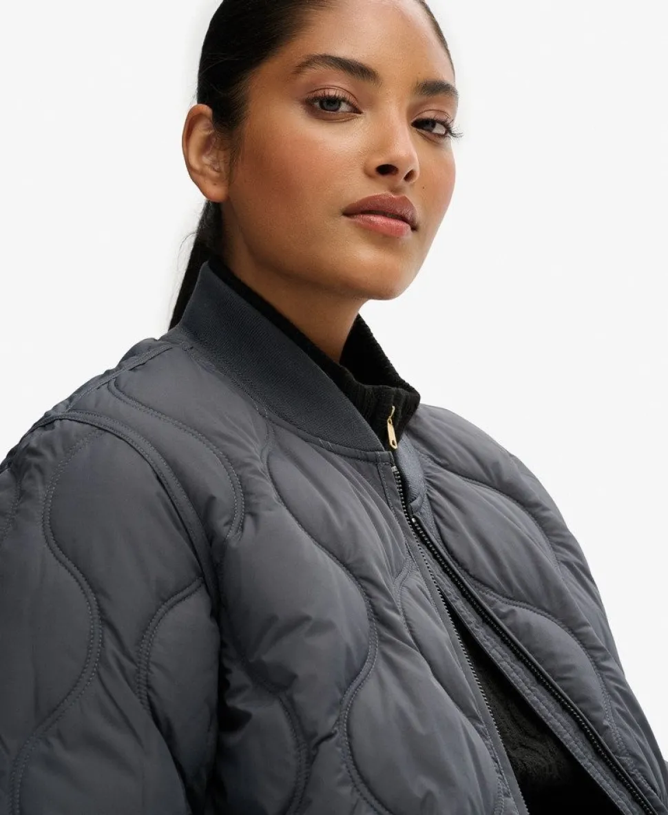 Short Quilted Liner Jacket