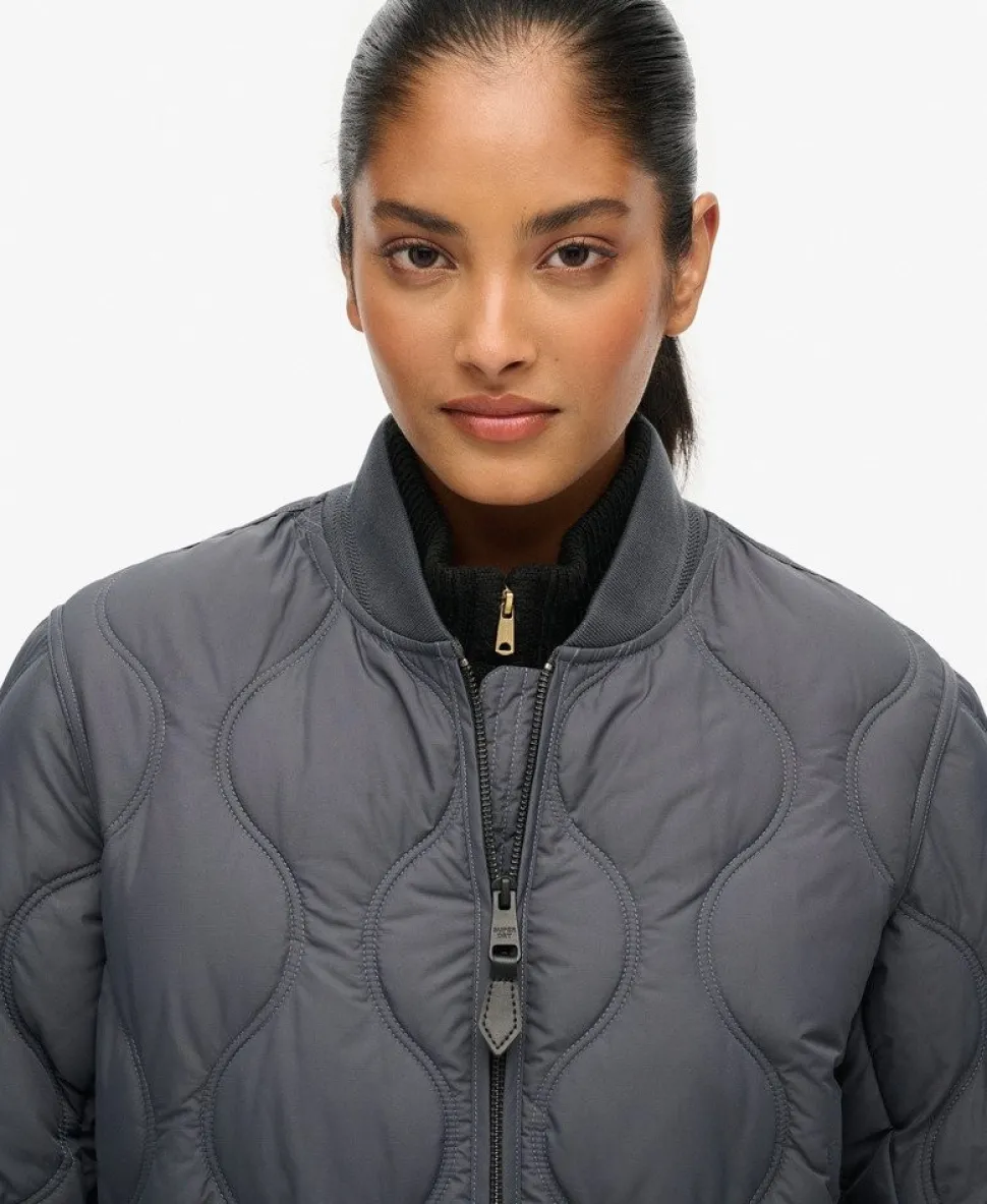 Short Quilted Liner Jacket