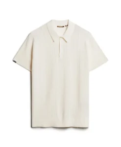 Short Sleeve Knitted Polo Shirt
