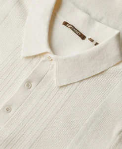 Short Sleeve Knitted Polo Shirt