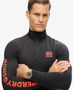 Ski Base Layer Half Zip Top