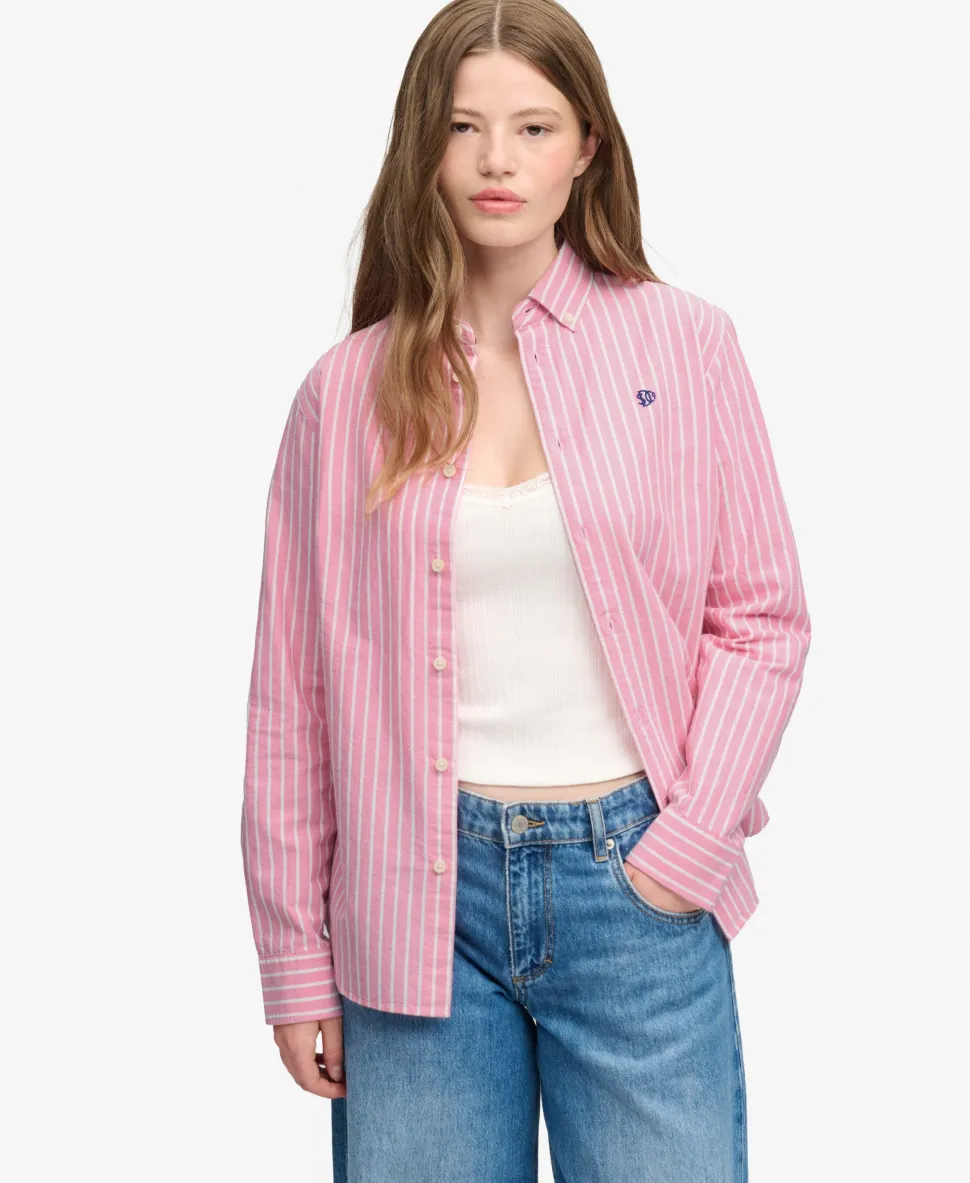 Slim Oxford Button Down Long Sleeve Shirt