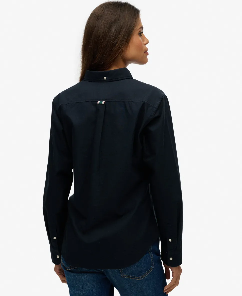 Slim Oxford Button Down Long Sleeve Shirt