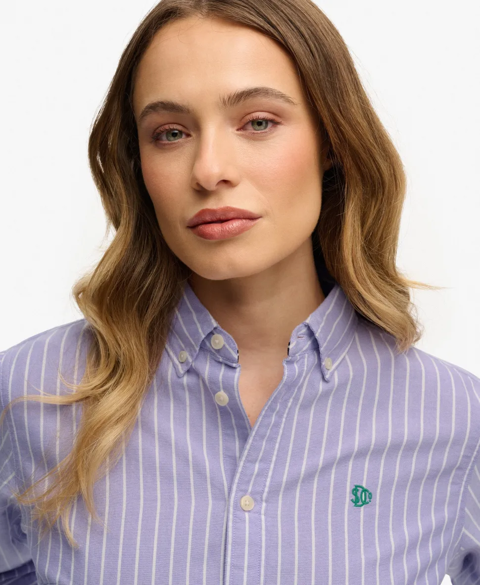 Slim Oxford Button Down Long Sleeve Shirt