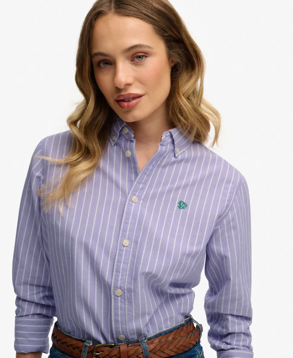 Slim Oxford Button Down Long Sleeve Shirt