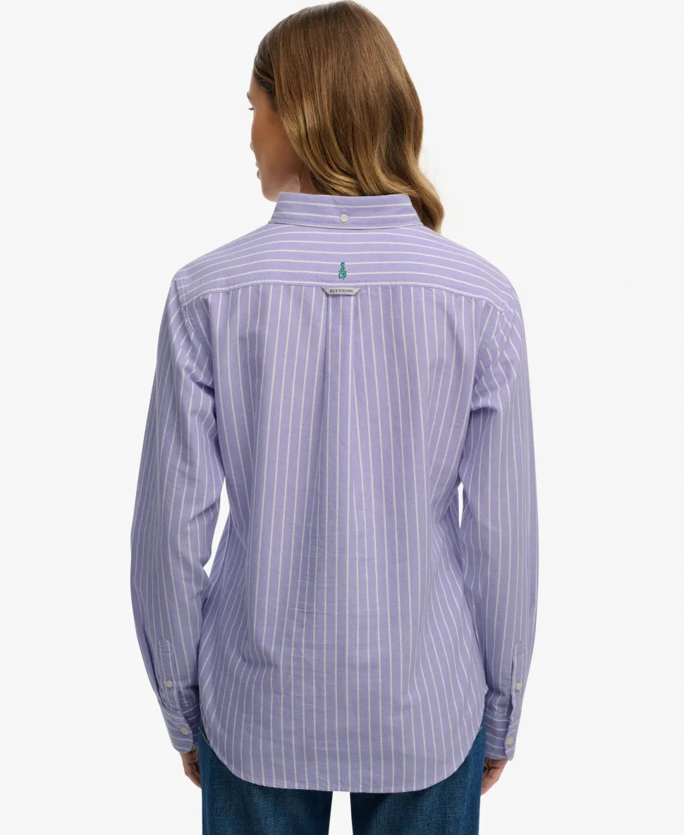 Slim Oxford Button Down Long Sleeve Shirt