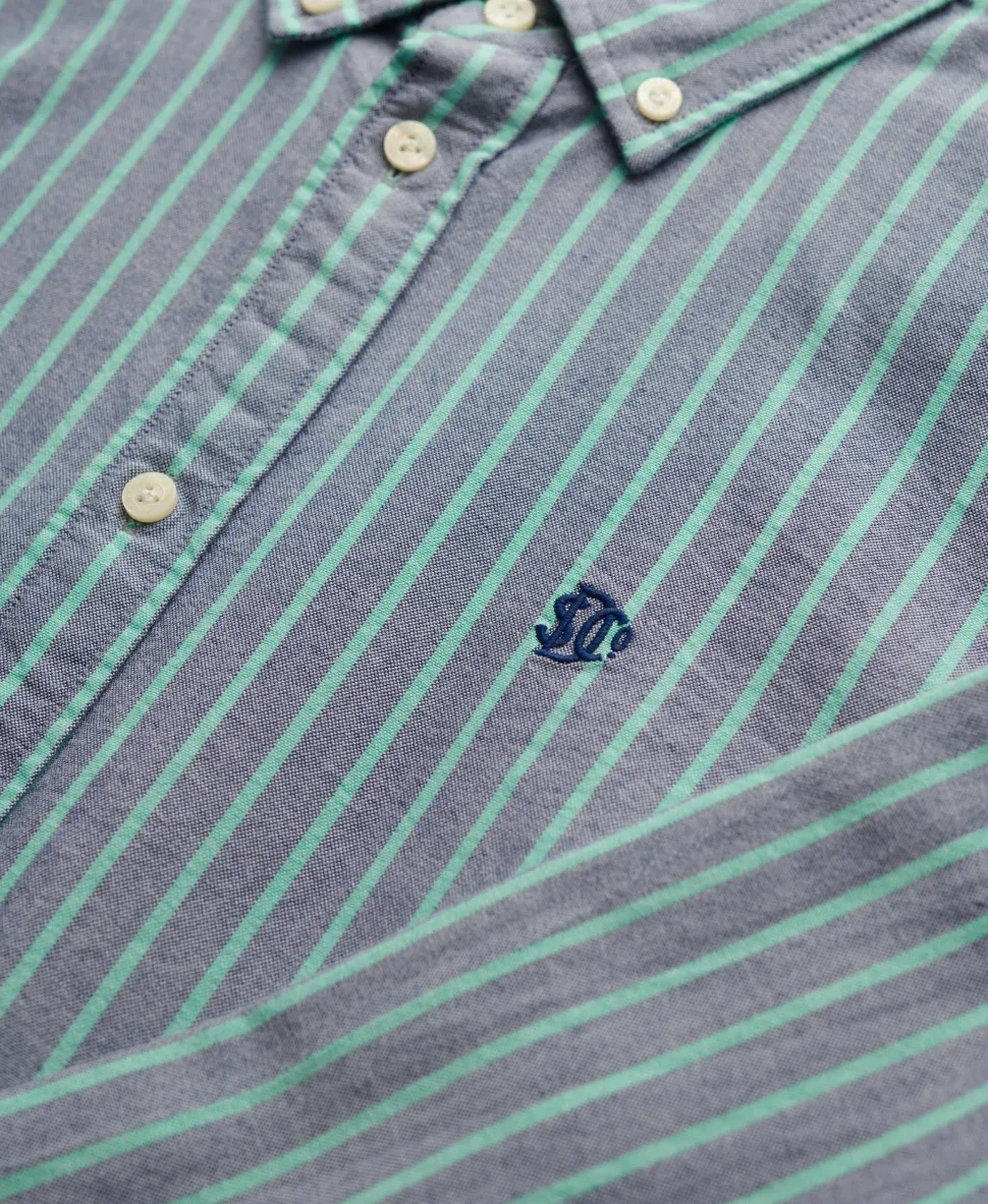 Slim Oxford Button Down Long Sleeve Shirt