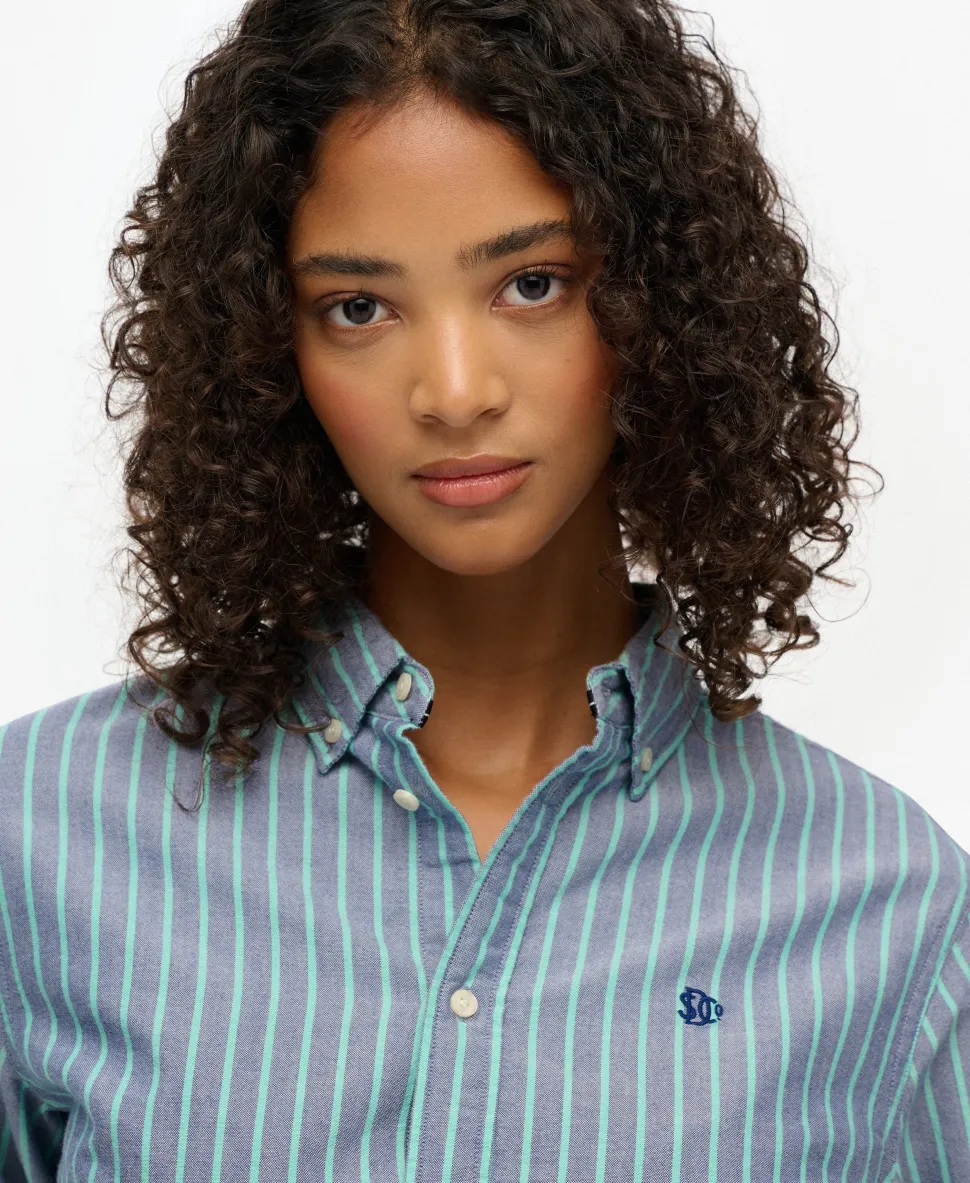 Slim Oxford Button Down Long Sleeve Shirt