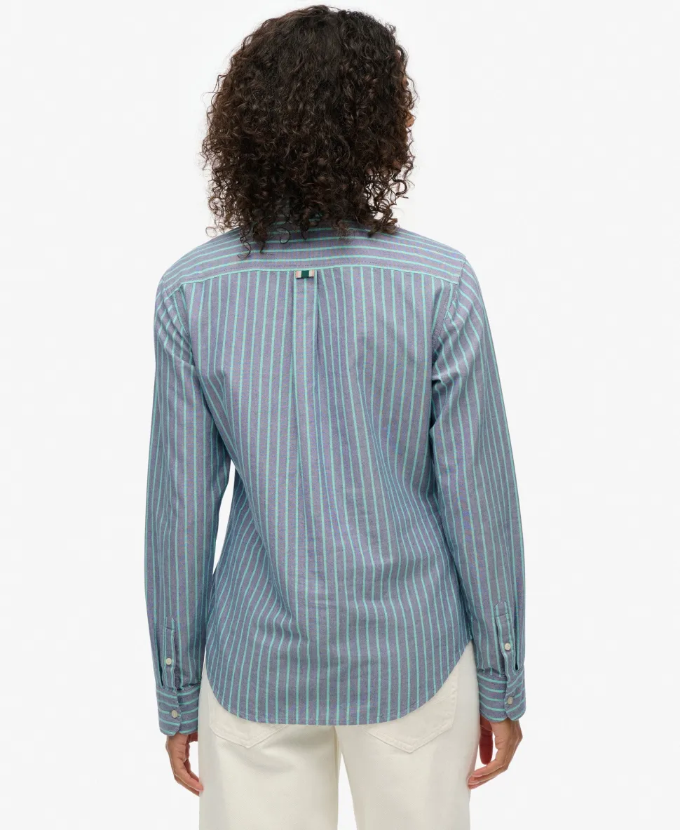 Slim Oxford Button Down Long Sleeve Shirt