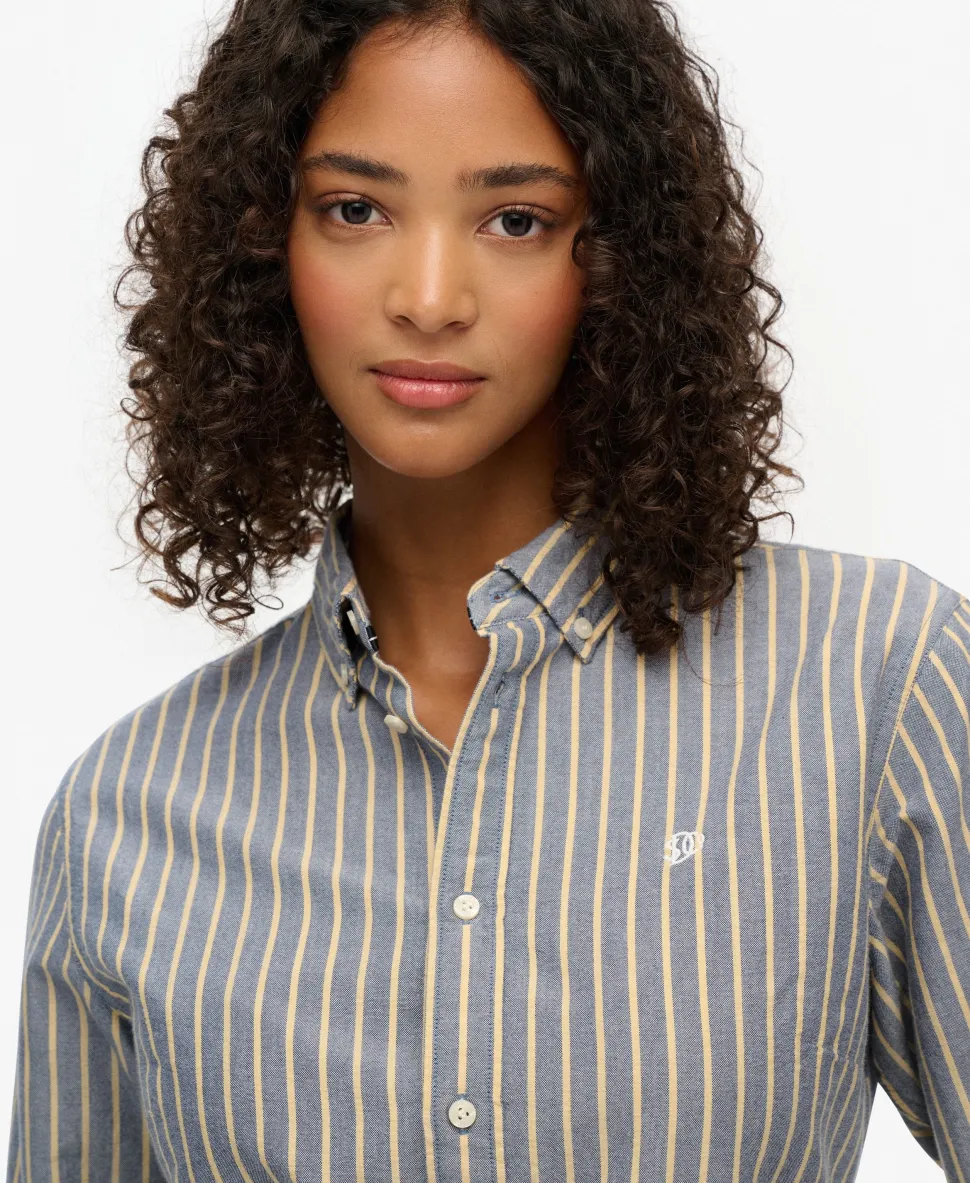 Slim Oxford Button Down Long Sleeve Shirt