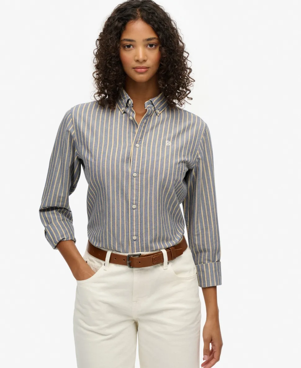 Slim Oxford Button Down Long Sleeve Shirt