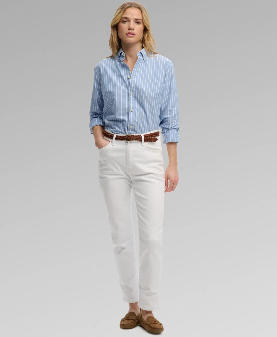 Slim Oxford Long Sleeve Shirt