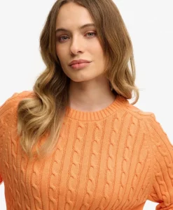 Slouchy Cable Knit Jumper