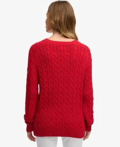 Slouchy Cable Knit Jumper