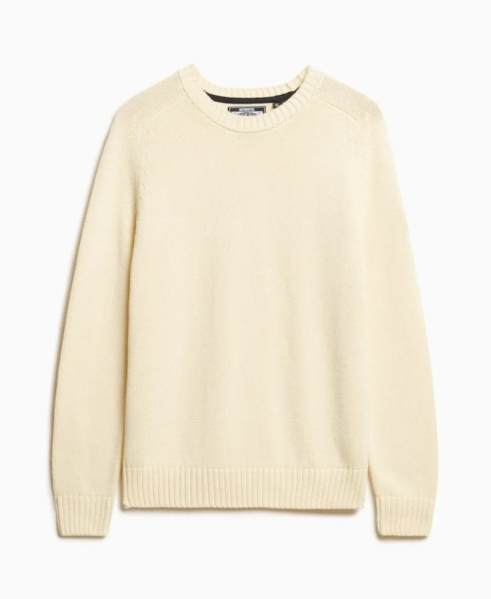 Slouchy Knitted Crew Jumper