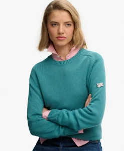 Slouchy Knitted Crew Jumper