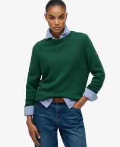 Slouchy Knitted Crew Jumper