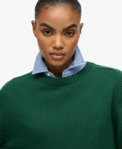 Slouchy Knitted Crew Jumper
