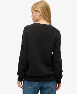 Slouchy Knitted Crew Jumper