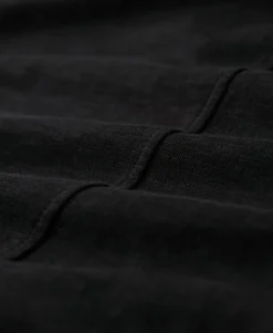 Slub Embroidered V-Neck T-Shirt