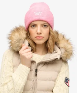 Soft Rib Knit Beanie Hat