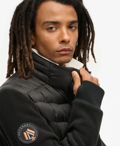 Storm Fleece Hybrid Bomber Jacket