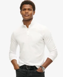 Studios Long Sleeve Jersey Polo Shirt