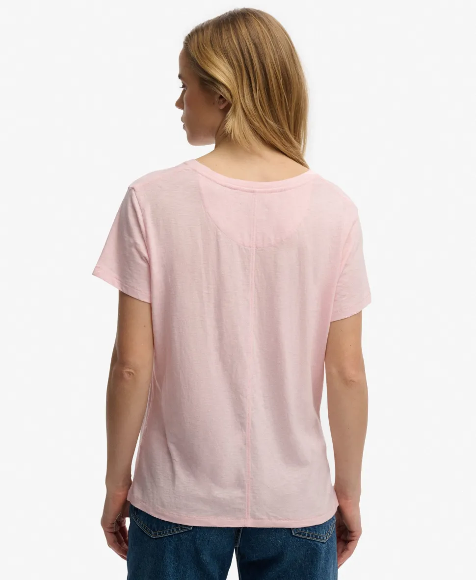 Studios Slub Embroidered T-Shirt