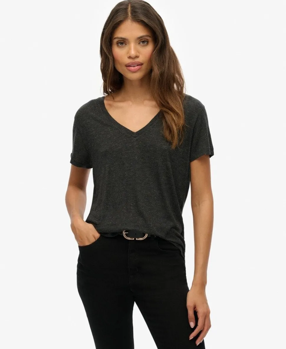 Studios Slub Embroidered T-Shirt