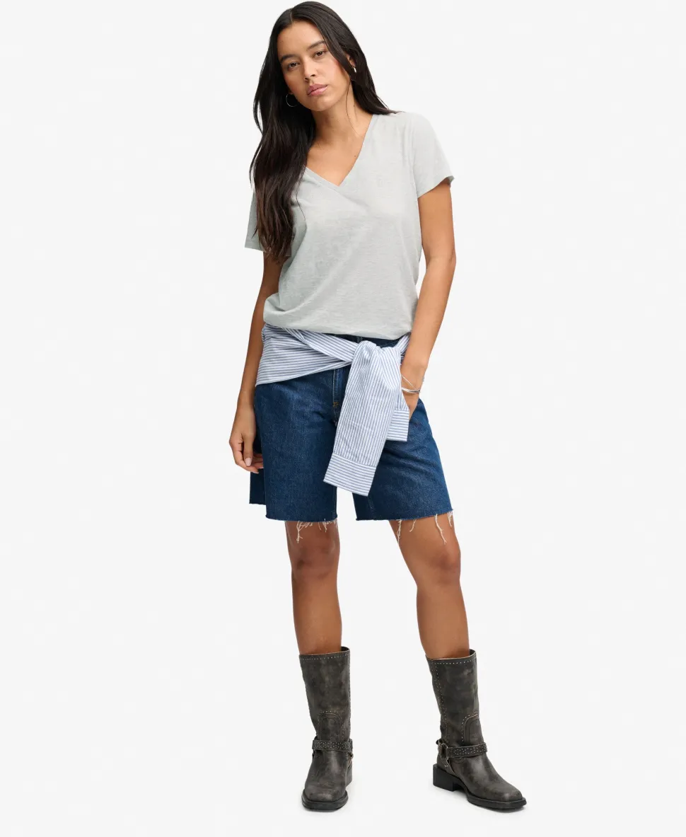 Studios Slub Embroidered T-Shirt