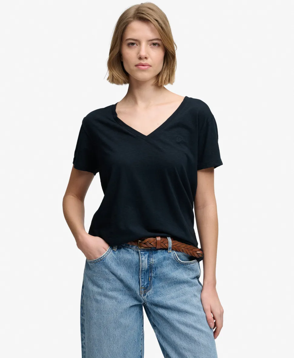 Studios Slub Embroidered T-Shirt