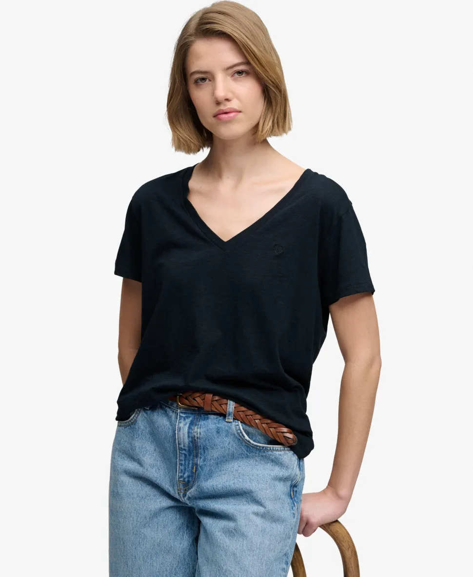 Studios Slub Embroidered T-Shirt