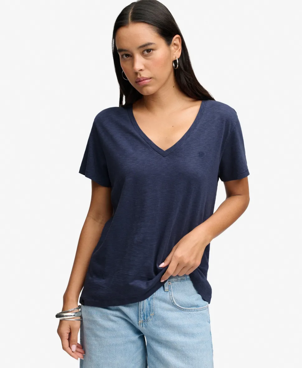 Studios Slub Embroidered T-Shirt