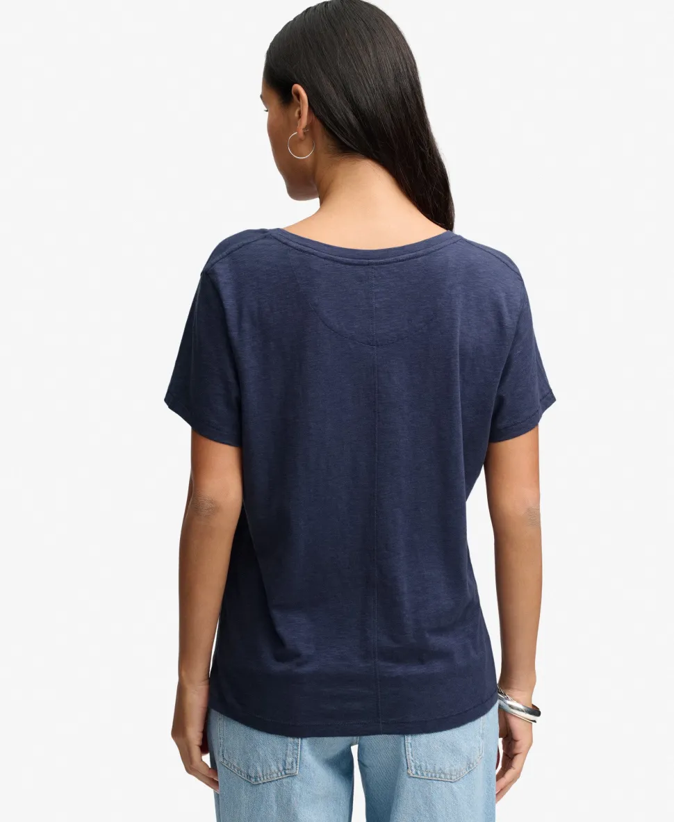 Studios Slub Embroidered T-Shirt